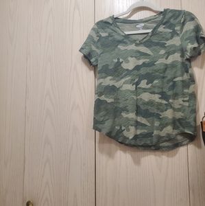 Women's Petite XS V Neck Tee